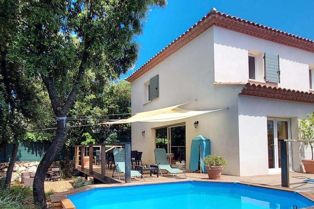 Villa Garrigue - Piscine, Parking, Maison Entiere Beaulieu  Zewnętrze zdjęcie