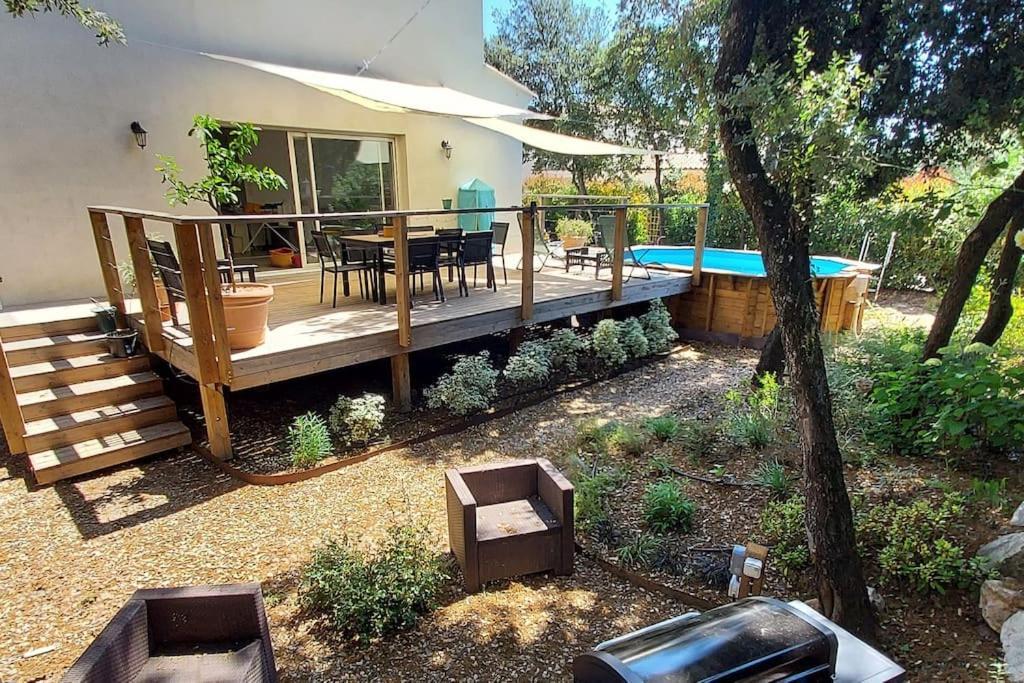 Villa Garrigue - Piscine, Parking, Maison Entiere Beaulieu  Zewnętrze zdjęcie