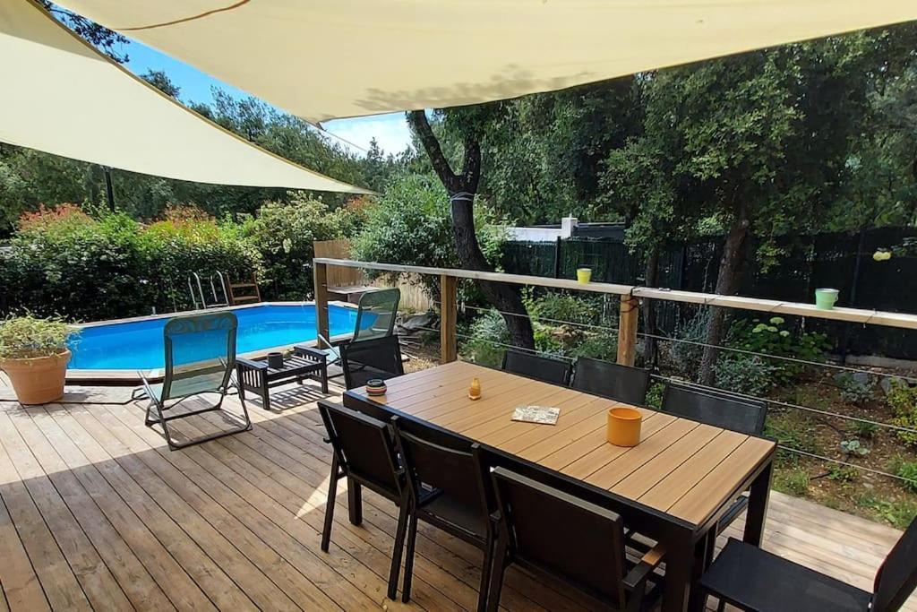 Villa Garrigue - Piscine, Parking, Maison Entiere Beaulieu  Zewnętrze zdjęcie